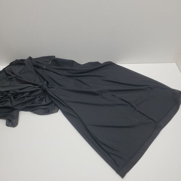 Vince Camuto Dress Women Medium Black Sequin Midi Sheath Lining with Sleeveless - Picture 12 of 13